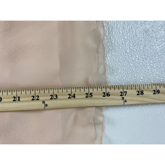 Dana Buchman Womens' Silk Sleeveless Layered Drapey Feminine Flowy Peach Top 10 - Picture 11 of 11